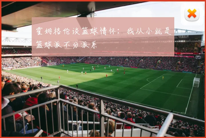 霍姆格伦谈篮球情怀：我从小就是篮球派不分派系